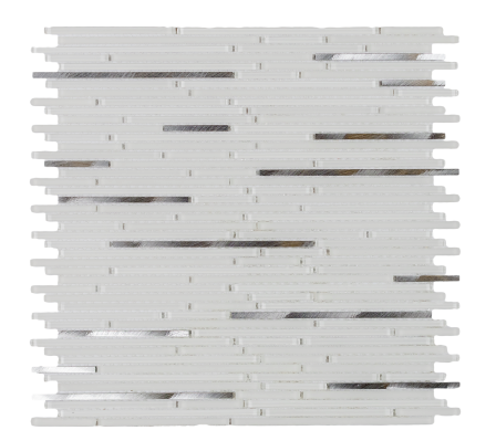 Elysium Metal Whiskers White 11.75"x11.75