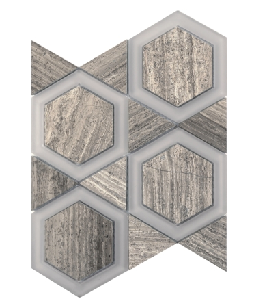 Elysium Cartier Carrara Hexagons 10x11.75  (call us for pricing)