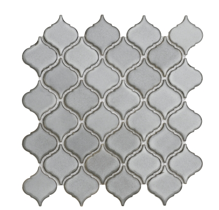 Elysium Cinderella Grey Small Porcelain Tile Mosaic 10.25x10.25 (call us for pricing) Pool Rated