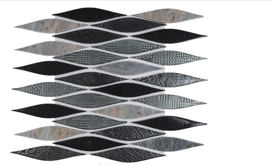 Elysium Volga Vinter Glass 12x12 Mosaic (call us for special pricing)