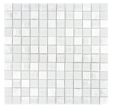 Elysium Tiles Vic Crystal Marble & Glass Mosaics 11.25x13.75 (please call us for special pricing)