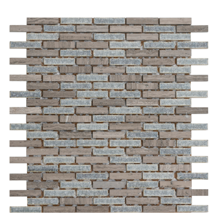 Elysium The Grey Glass & Marble Mosaics 12x12 (call us for special pricing)