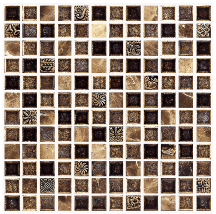 Elysium Swiss Emperador 11.75x11.75 (call us for special pricing)