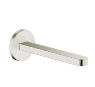 in2aqua Edge tub spout XL, 1/2", brushed nickel (please call us for special pricing)