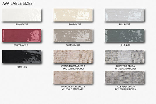 SD Victorian Fields Subway Made in Italy Porcelain Tile