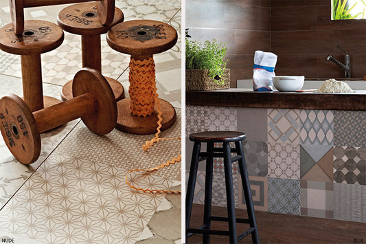 SD Village Fields Mix Patchwork Made in Brazil Porcelain Tile (patchwork)