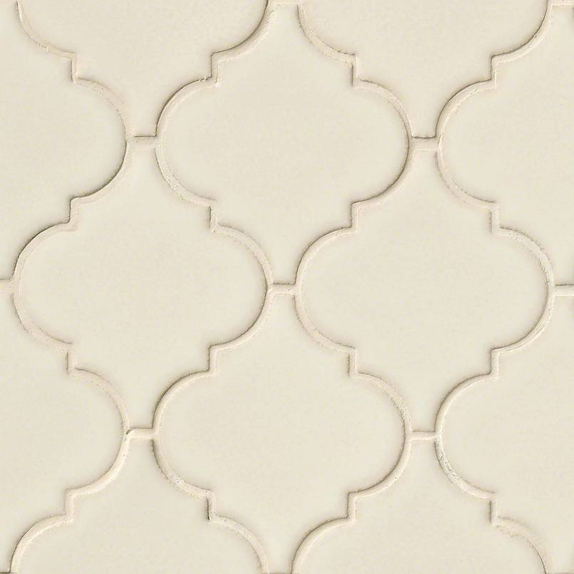 MSI Antique White Arabesque 8mm Glossy