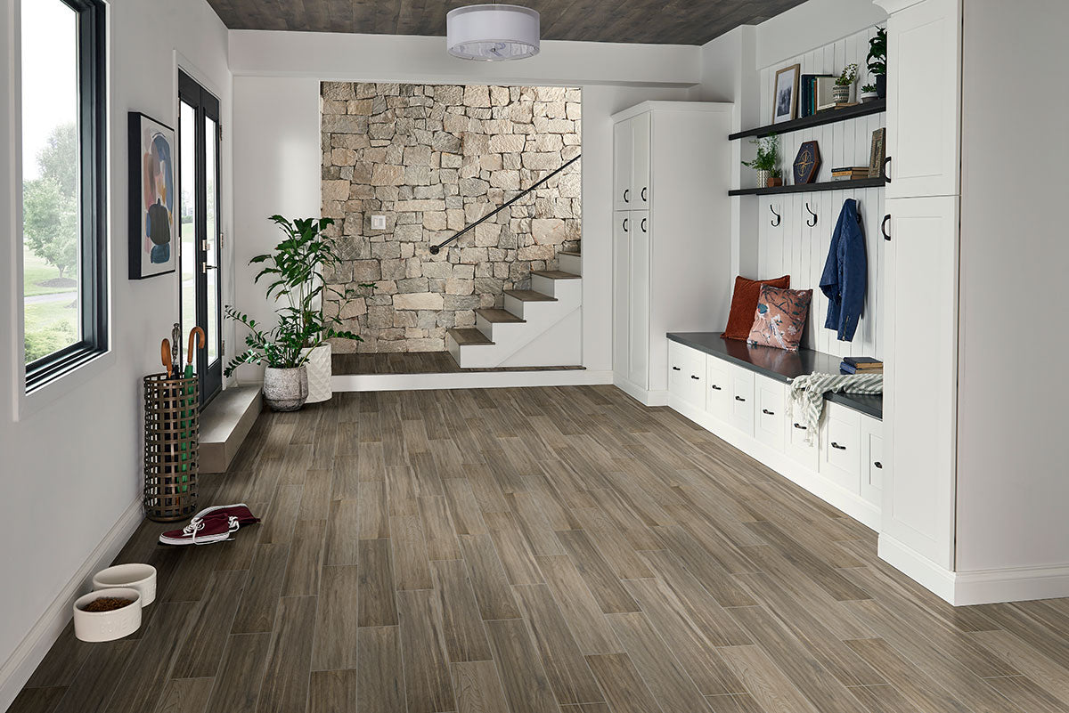 MSI Carolina Timber II Beige Wood Look Porcelain Tile