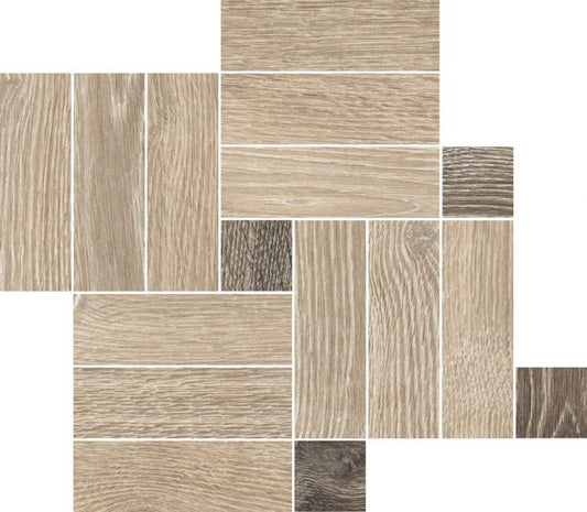 Elysium OB01 Beige Mosaic 14x16