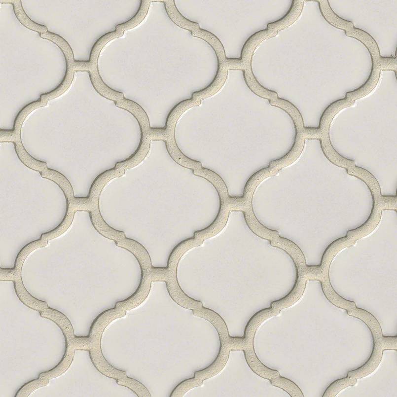 MSI Bianco Arabesque 12x12 Mosaic 