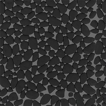 Porcelanosa Boulder Black 12x12