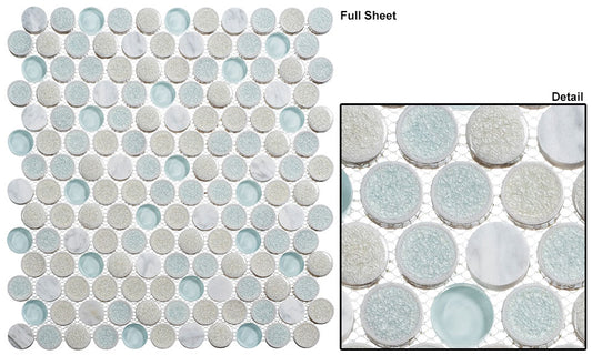 Glazzio Tile CRM475 Dawn Celebration