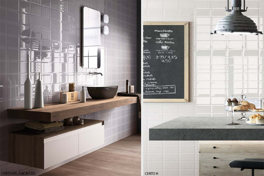 SD Cento Per Cento 3D Fields Italian Wall Tile