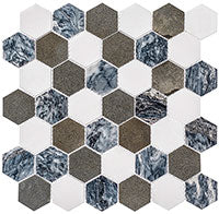 GT Colonial 2'' Hex Series Presidential Grey CLNL270 