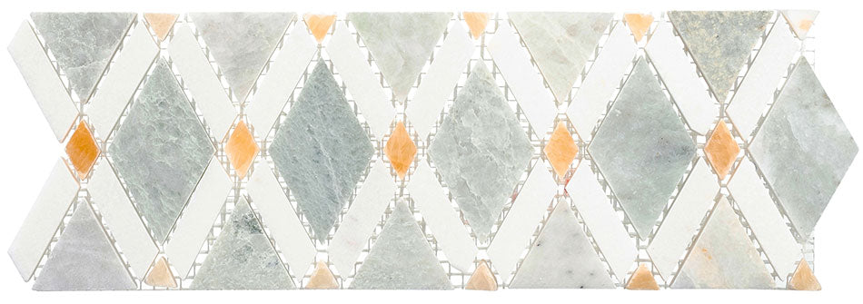 Diamond Listello Collection 4x12 