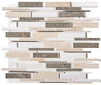 GT Cascade Series Lagos Azul, Crema Marfil, Thassos White CS92 