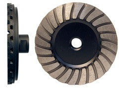 Granquartz 5" Pro Series Convex Cup Wheel, Coarse, 5/8"-11F