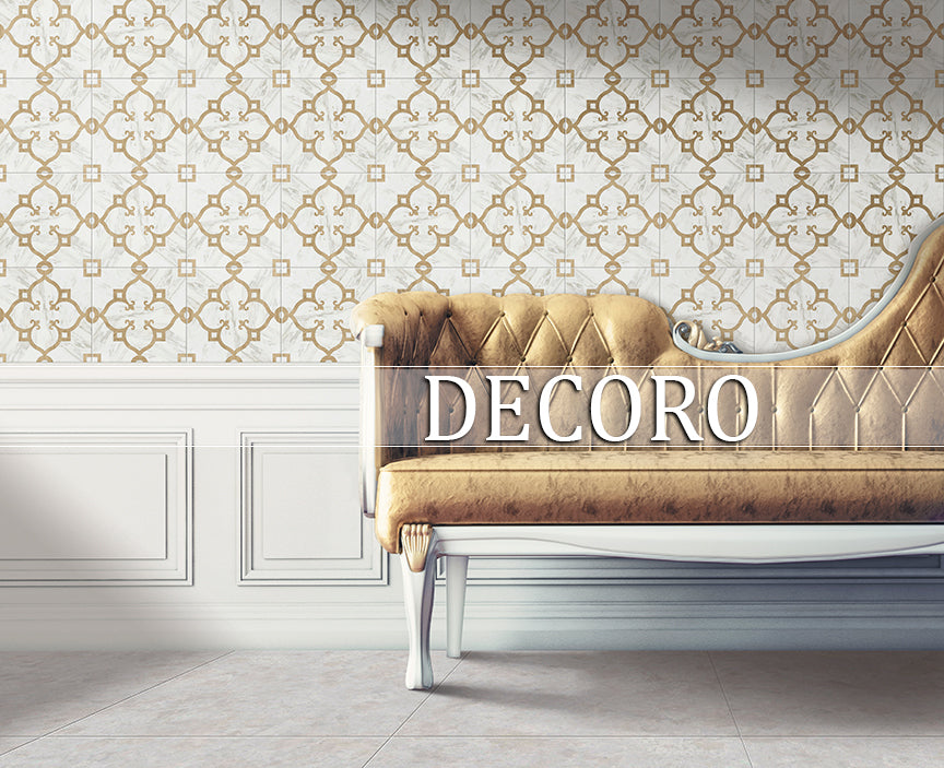 MEL Decoro Marble & Wood Series 10x10