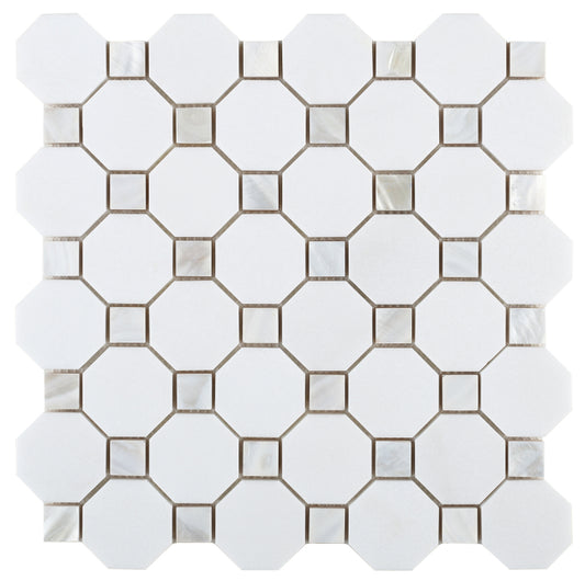 Elysium Diana Octagon Thassos 