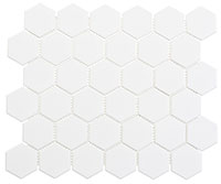 GT Freedom Avenue Collection 2'' Hex United Dove Glossy FDM1821