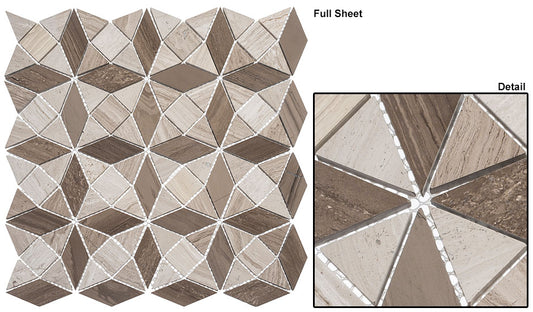 Glazzio Tiles DVW341 Jerusalem Mount