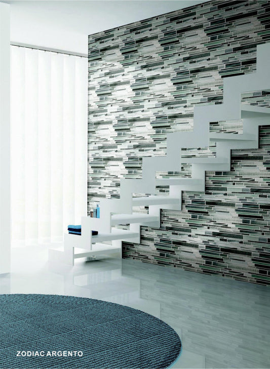 Zodiac Argento Glass Mosaics (please call us for pricing)