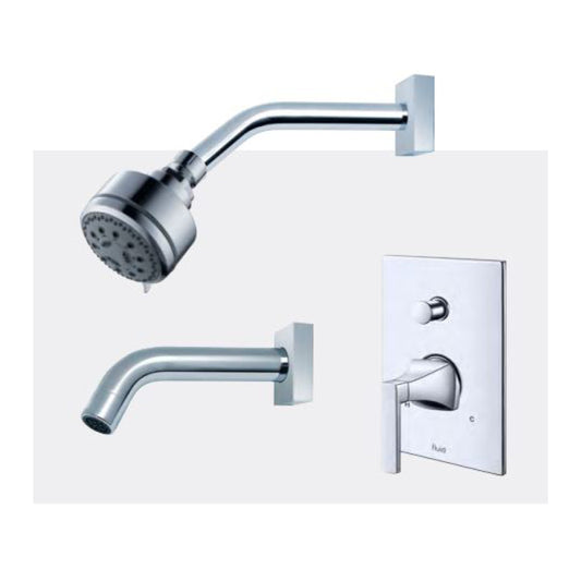 Fluid Quad Value Priced Tub & Shower Trim Package F1620T CP 