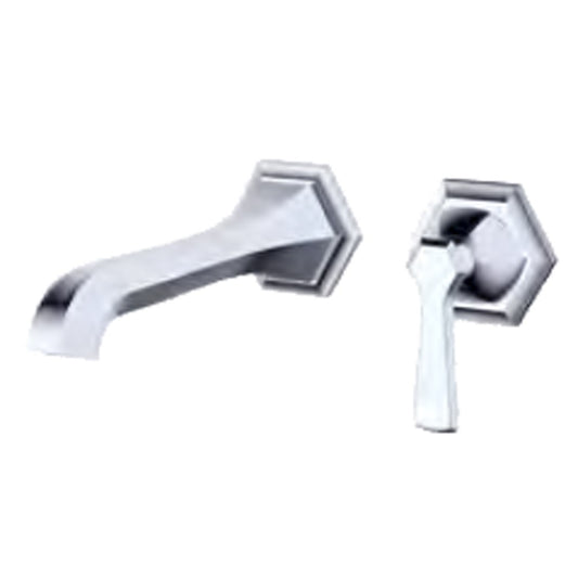 Fluid Wall Mounted Faucet Trim F17008T CP