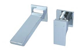 Fluid Wall Mounted Faucet Trim F21008T CP 