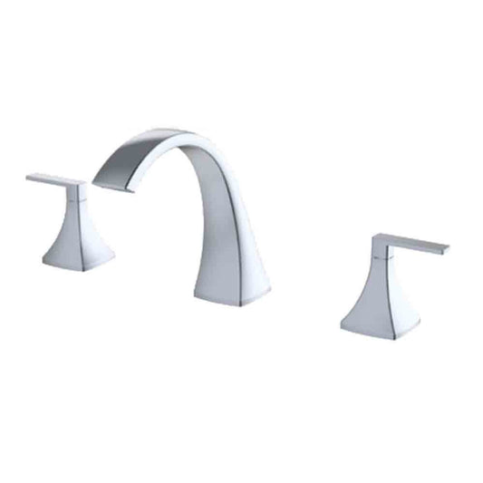Fluid Dual Handle Widespread Deck-Mount Tub Filler Trim Set F2312T PN