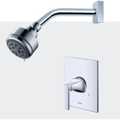Fluid Oceanside Value Priced Shower Trim Package F2321T CP
