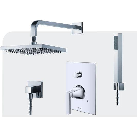 Fluid Oceanside Shower with Handheld Trim Package F2341T CP