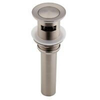 FLuid Citi Faucet FA725 Waste Pop-up with Overflow BN 