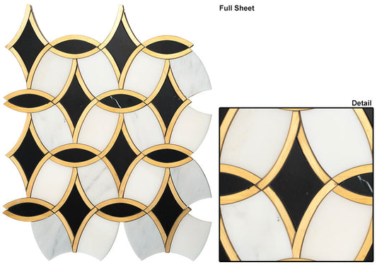 Glazzio Tiles FAR771 Napolean Chic