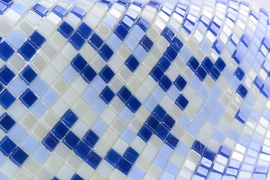 Galaxy Blue Antarctica Mosaic 5/16" x 5/16" (free shipping)