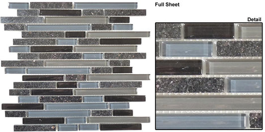 Glazzio Tile Glass And Granite urban sidewalk gg13