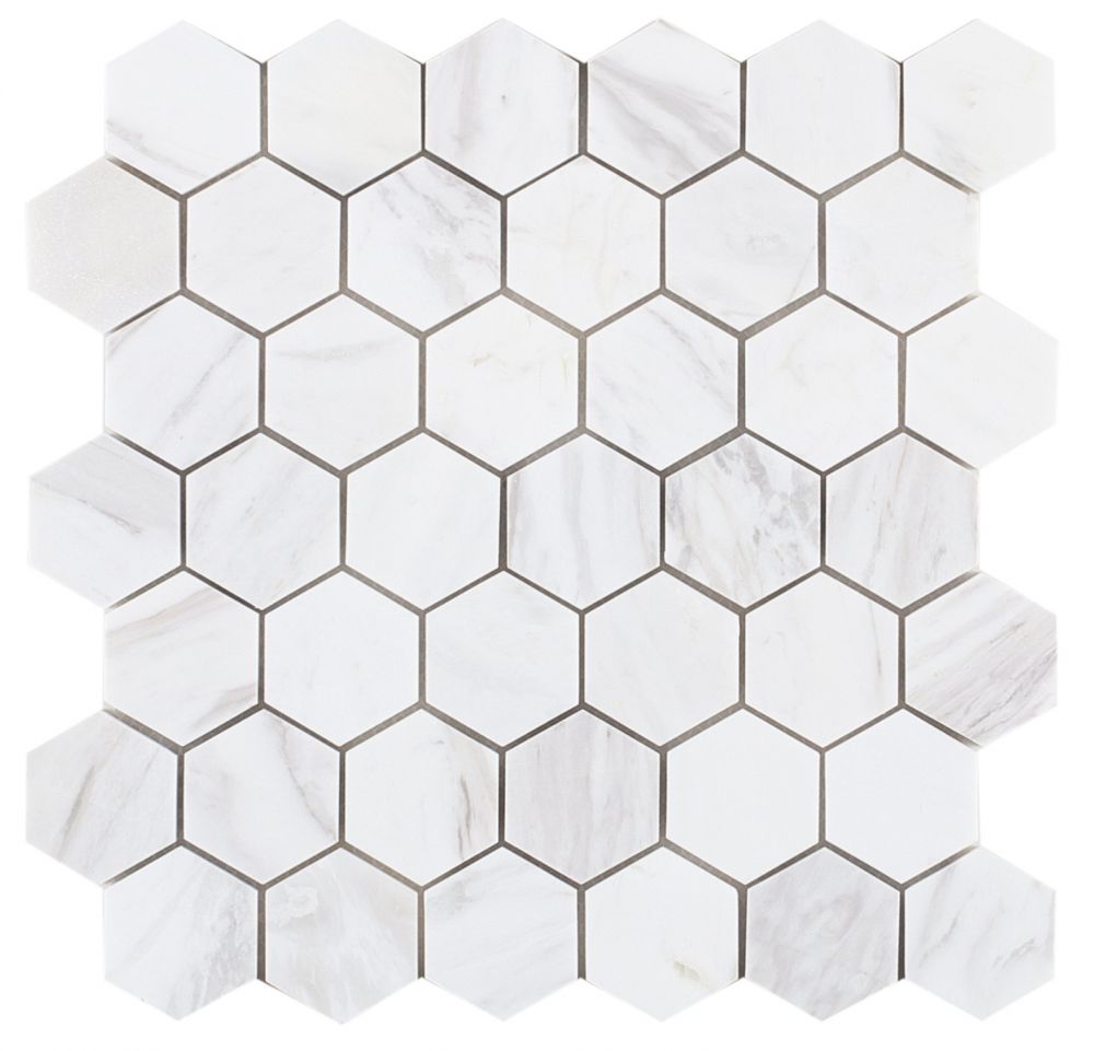 Hexagon White 12x12 (call for pricing)