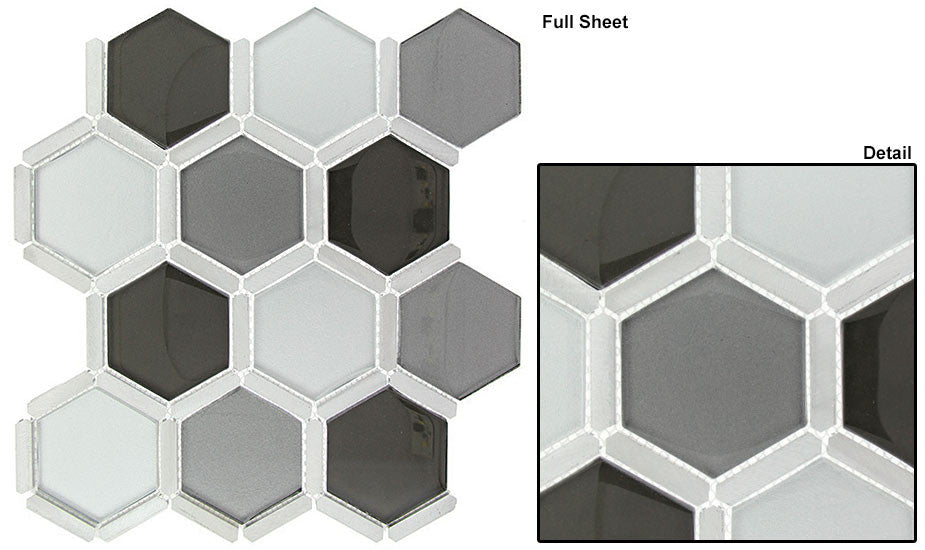 GT Honeycomb Glass Mosaic Series (may qualify for free shipping)