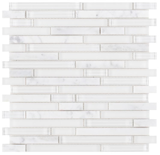 Elysium Linear Carrara White