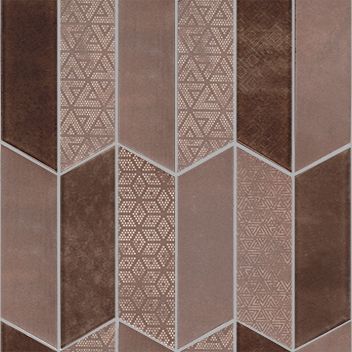 Porcelanosa Rhomboid Chocolate 8x29
