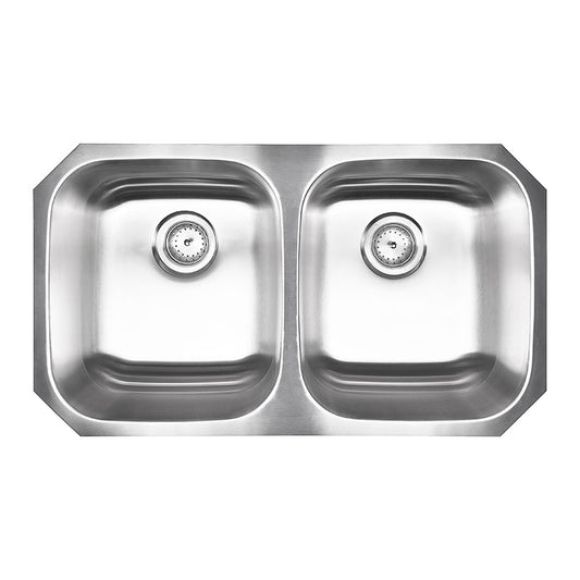 MSI Kitchen Sink Double Bowl Stainless Steel 50/50 