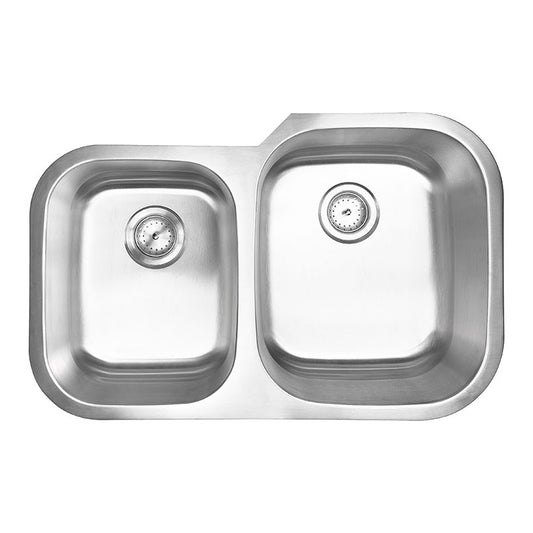 MSI Kitchen Double Bowl 40/60 Stainless Steel Sink 
