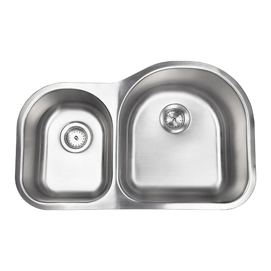 MSI Kitchen Double Bowl 40/60 Stainless Steel Sink