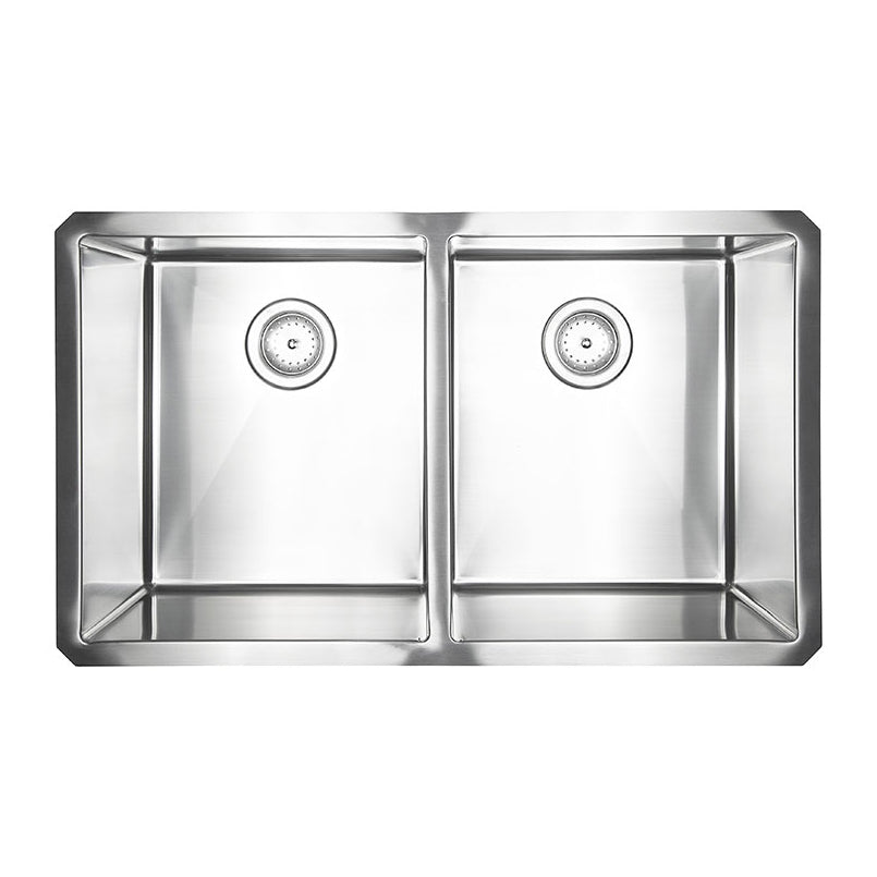 MSI Kitchen Double Bowl Handcrafted 50/50 