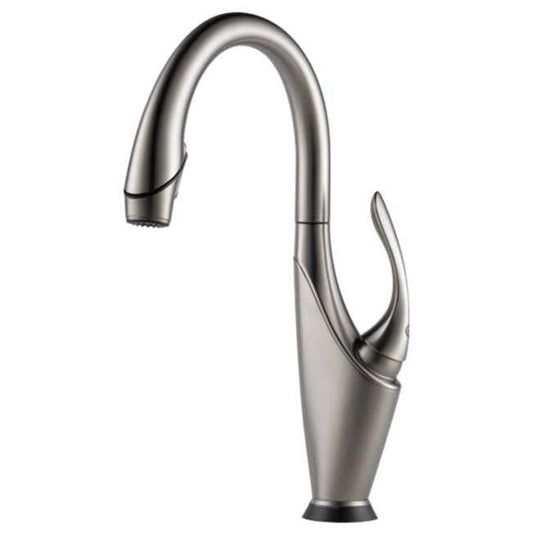 Brizo Vuelo Single Handle Pull-Down Kitchen Faucet with Smart Touch Technology