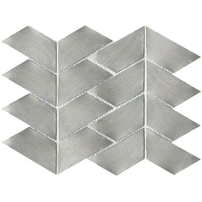 Porcelanosa Gravity Aluminium Trace Metal 10x13