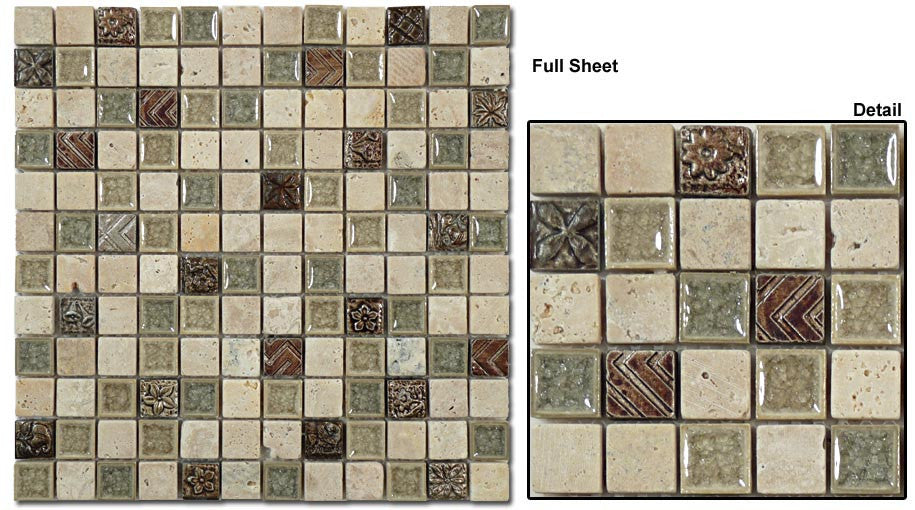 Glazzio Tile Tranquil TS908 methodical sand