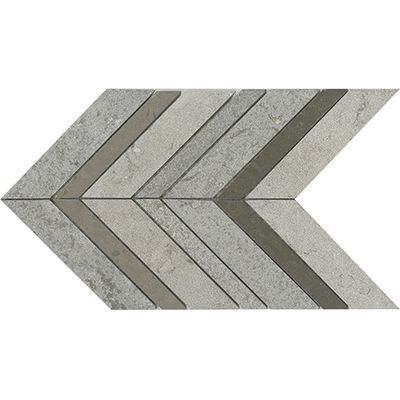 Porcelanosa World Amsterdam Chevron Grey 11x8